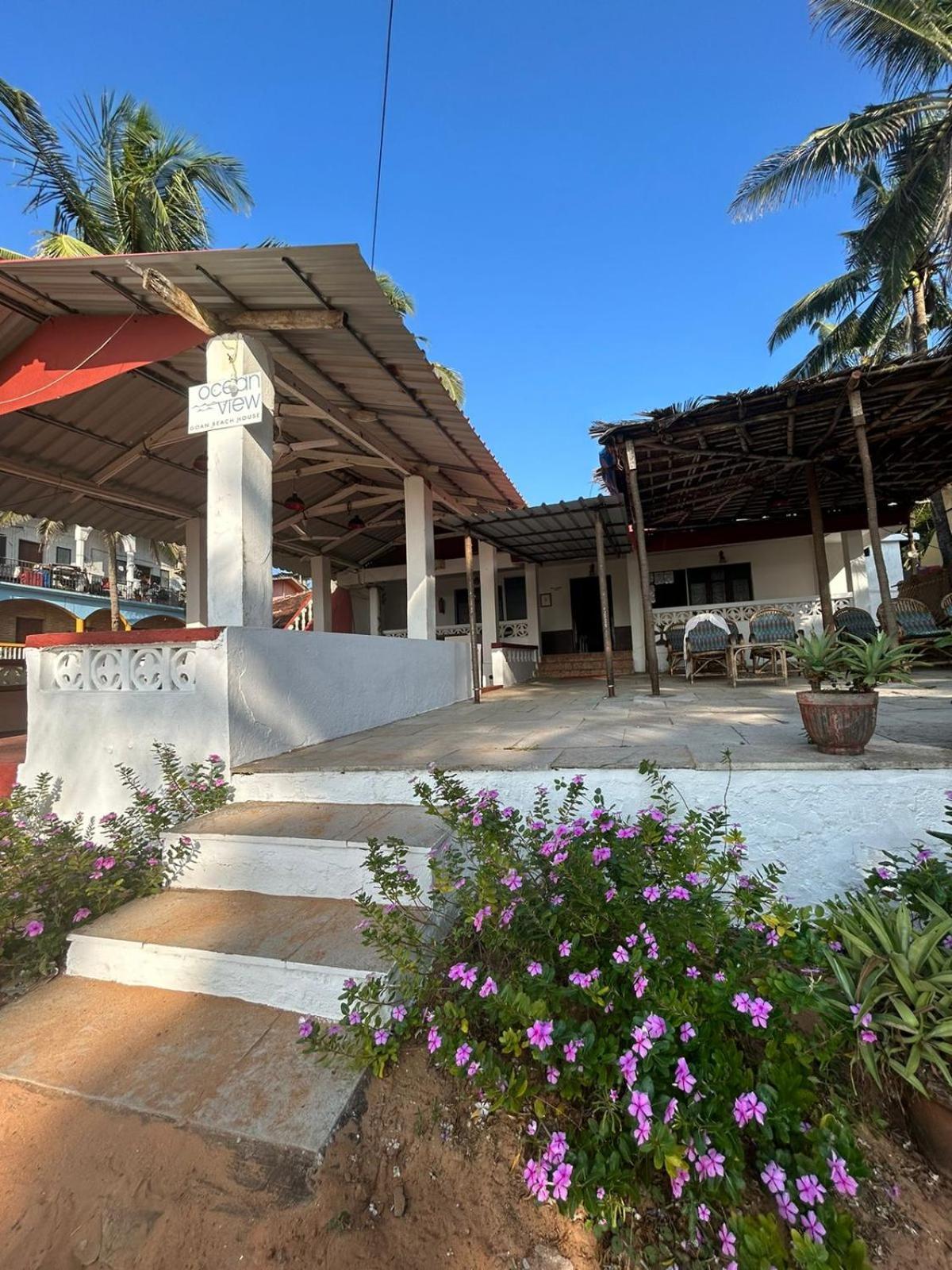 Ocean View Goan Beach House Calangute Bagian luar foto