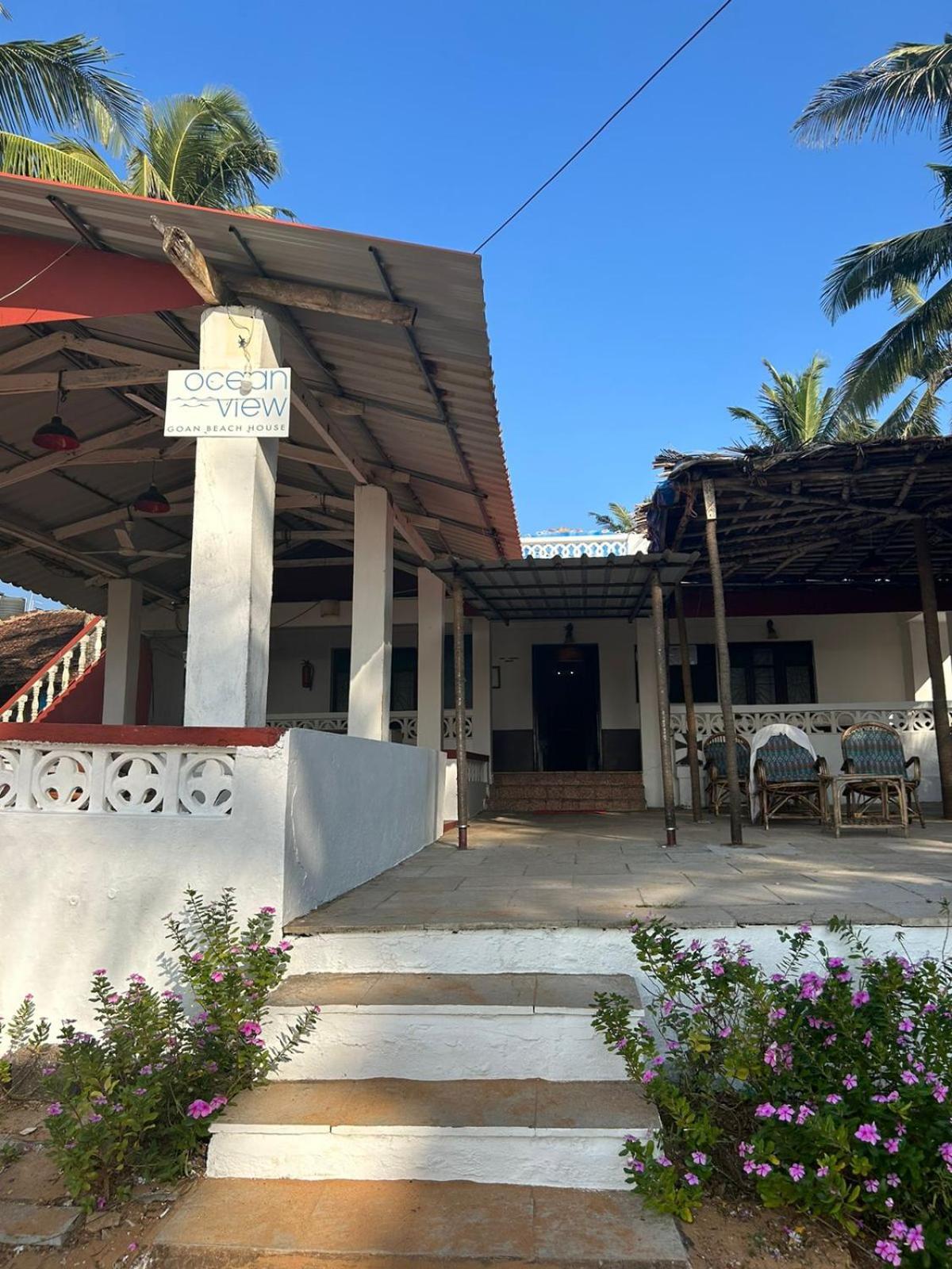 Ocean View Goan Beach House Calangute Bagian luar foto