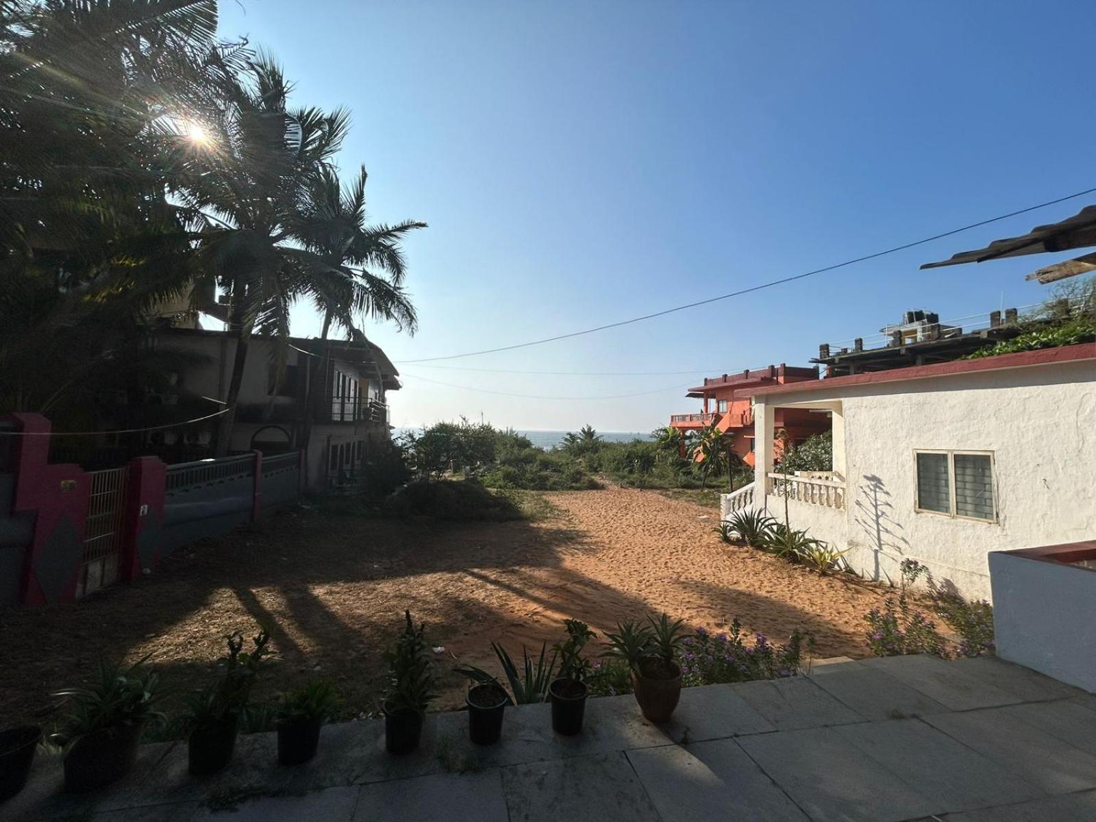 Ocean View Goan Beach House Calangute Bagian luar foto