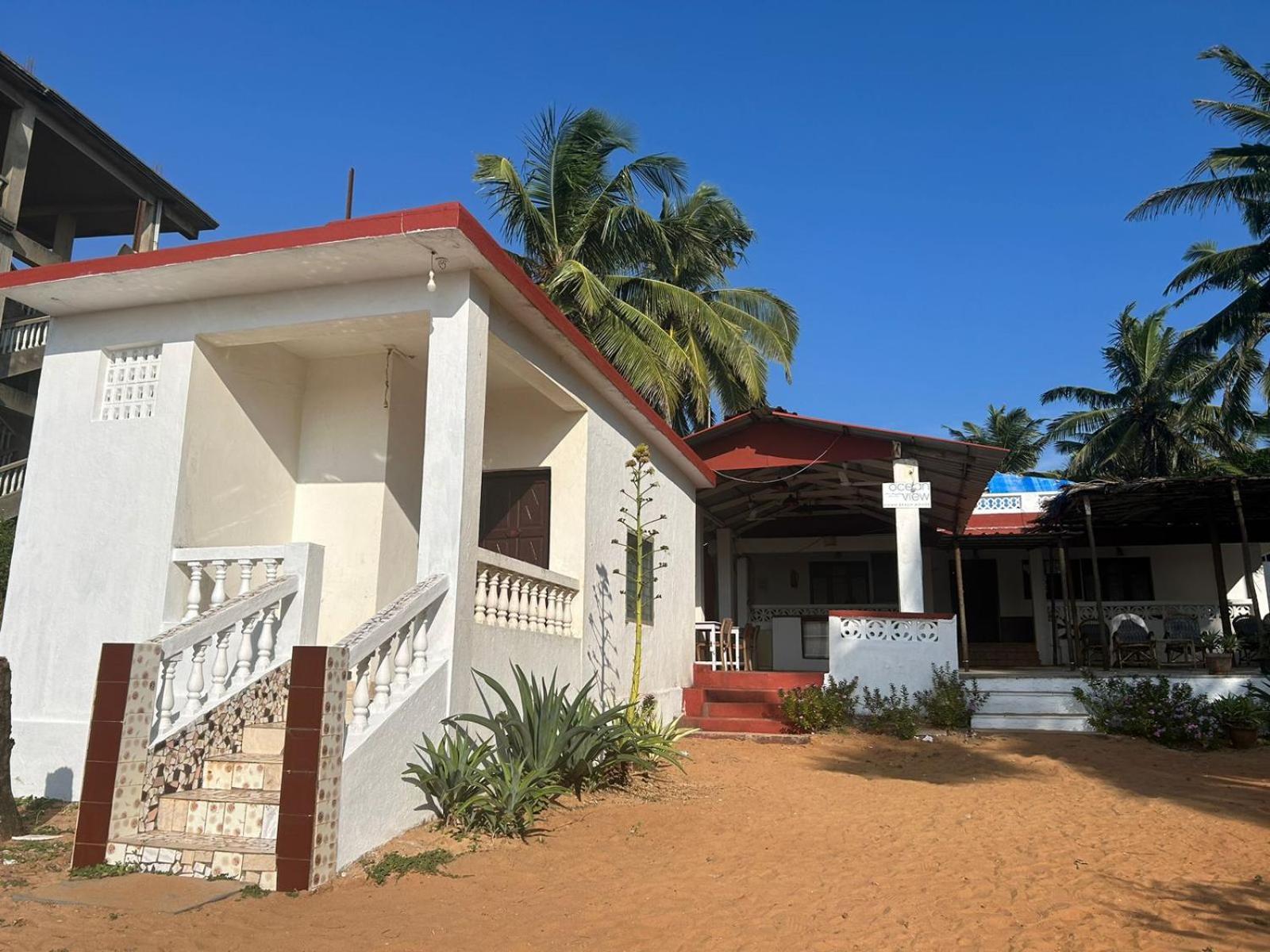 Ocean View Goan Beach House Calangute Bagian luar foto